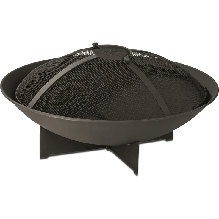 LANDMANN Feuerkorb - 60,5 cm - schwarz - Preisvergleich – Bild 1