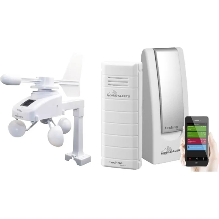 Techno Line MA 10045 Mobile Alerts MA 10045 Funk-Wetterstation Vorhersage für 12 bis 24 Stunden