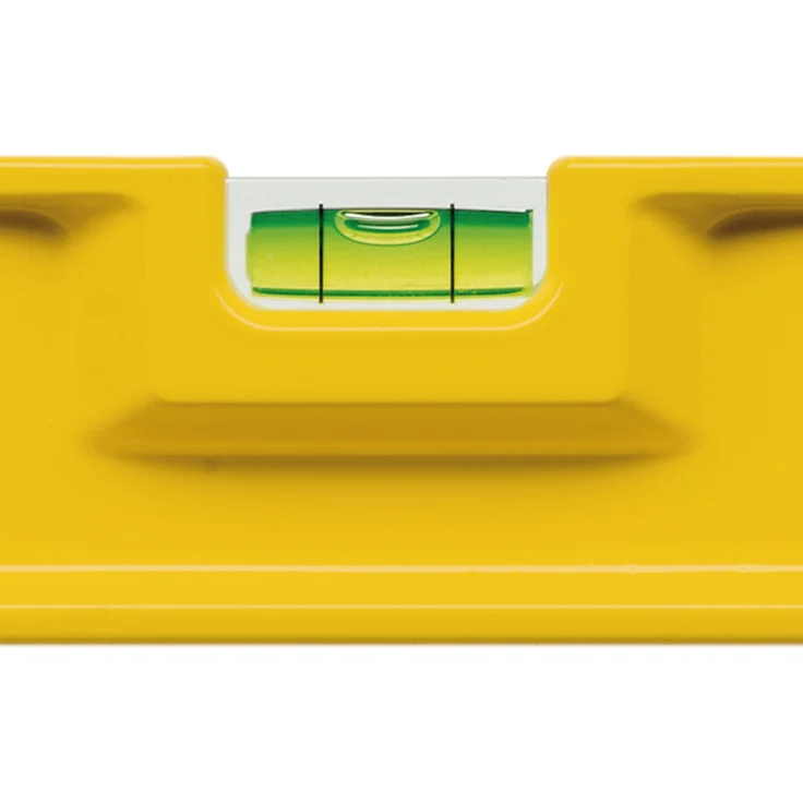 STABILA Wasserwaage Type 81 S, 60 cm, robustes Alu-Druckgussprofil, 1 Horizontal-Libelle, 1 Vertikal-Libelle, Made in Germany – Bild 5