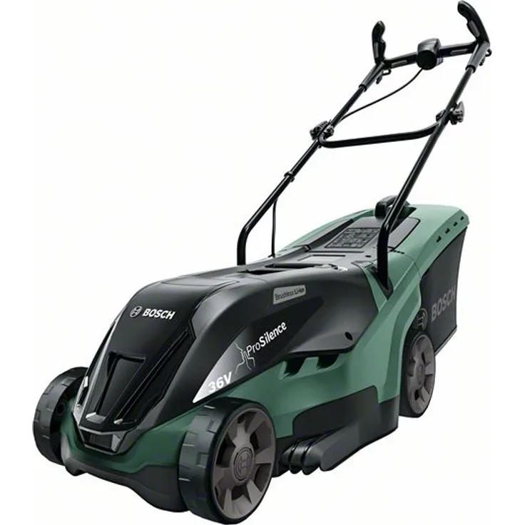 Bosch Akku-Rasenmäher UniversalRotak 36-550, 06008B950B, 38 cm Schnittbreite, 40 l Fangkorbvolumen