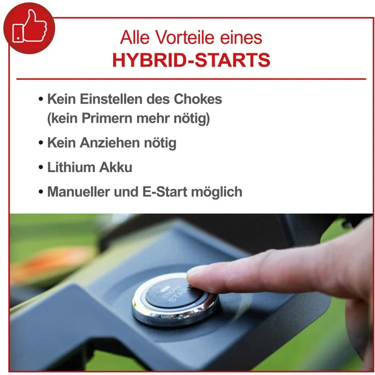 Scheppach MS150-46E Benzin Rasenmäher mit E-Start | 46cm Schnittbreite | Reinigungsfunktion | 55 Liter Fangkorb | Stahlgehäuse | 7-stufige Höhenverstellung | Mulchfunktion | Radantrieb | Seitenauswurf – Bild 11