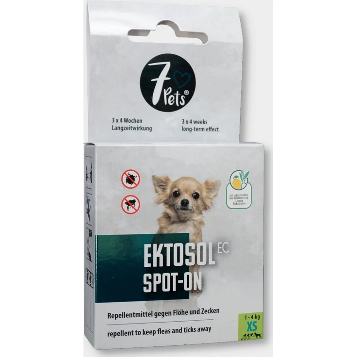 7Pets Ektosol EC Spot-On Hund, Gr. XS – Bild 1