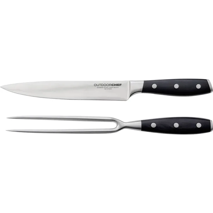 OUTDOORCHEF Tranchierbesteck Premium