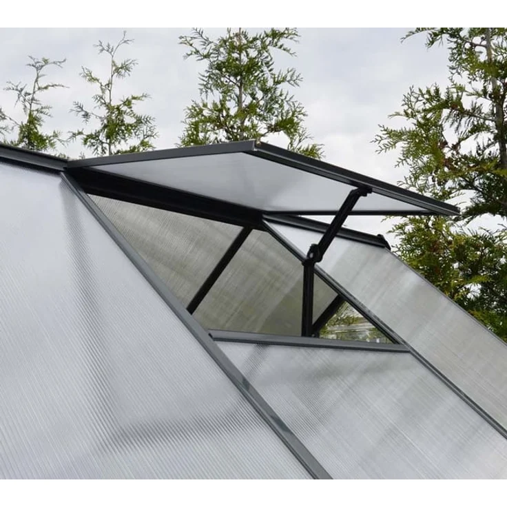 Palram Gewächshaus Hybrid 6x10 grau – Bild 2