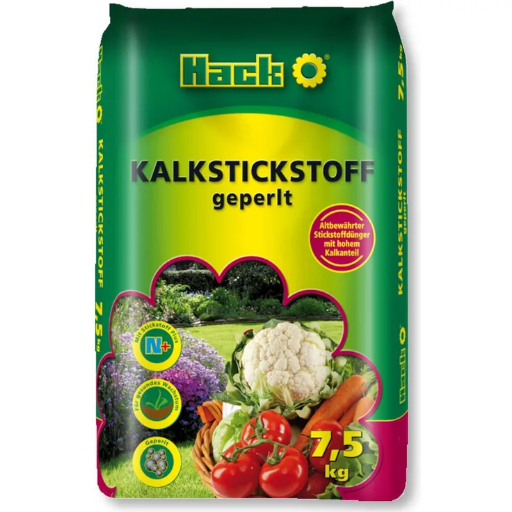 HACK Kalkstickstoff geperlt, 7,5 kg