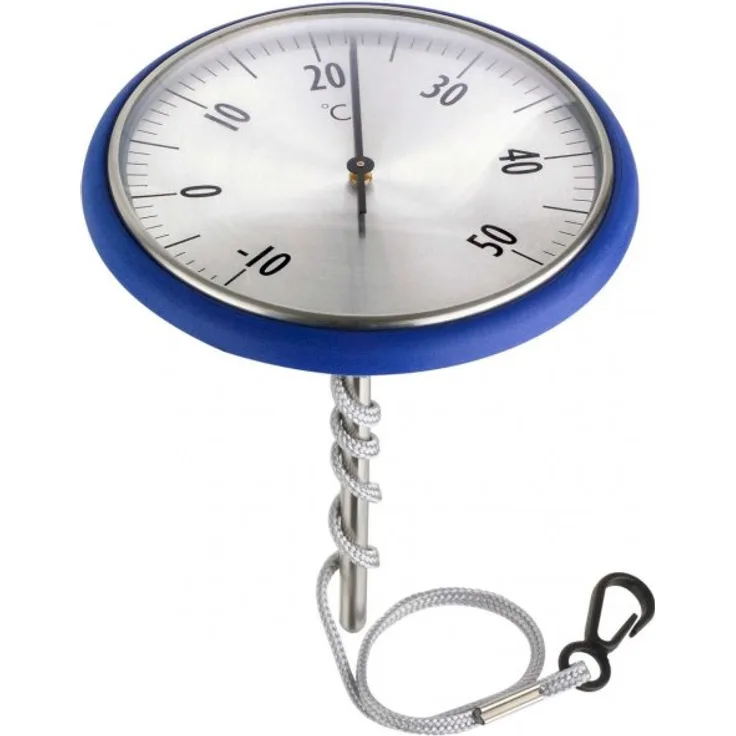 TFA - Analoges Poolthermometer 40.2005 - silber-blau