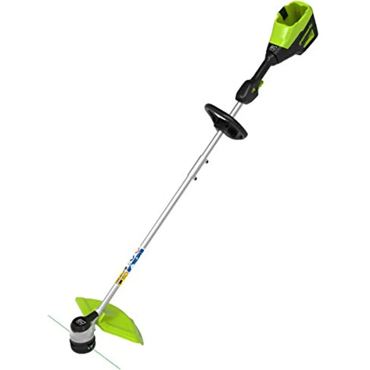 Greenworks GD60LT Rasentrimmer 40 cm D-Schlaufengriff 2 mm Schwarz Grün Grau Akku ohne Akku und Ladegerät