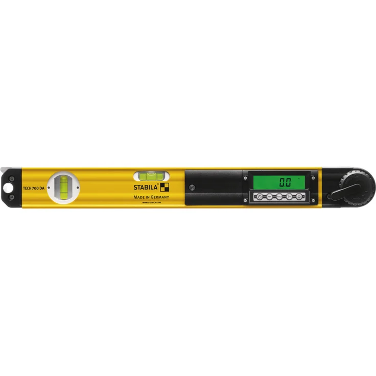 STABILA Elektronischer Winkelmesser TECH 700 DA, 45 cm, 1 Digital-Display, Messbereich: 0° – 270°, Anzeige-Modus: Grad, 1 Horizontal-Libelle, 1 Vertikal-Libelle, Schutzklasse IP 54, Tasche - Preisvergleich – Bild 2