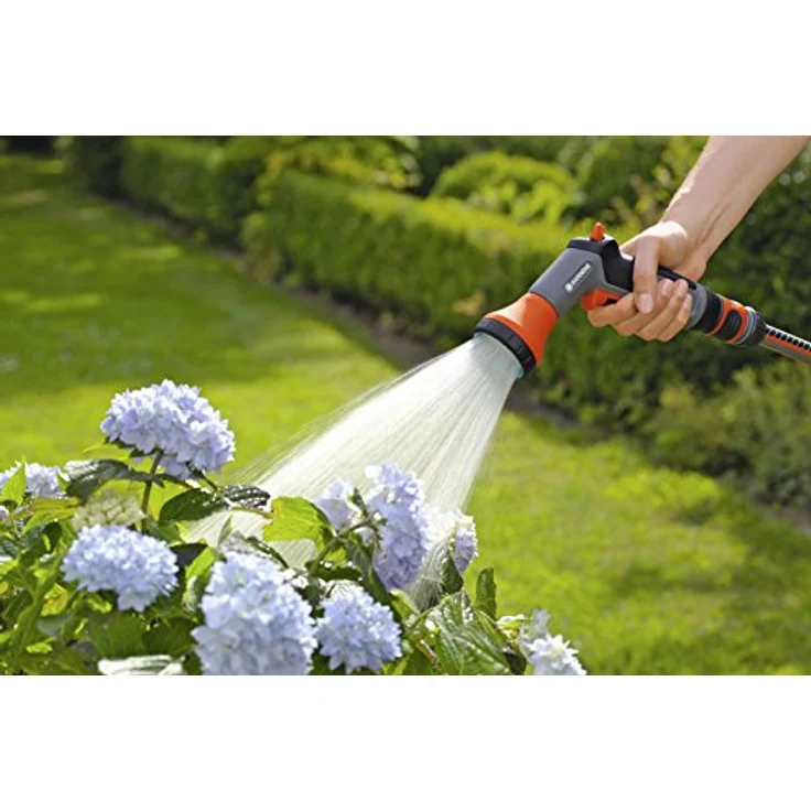 GARDENA Classic Bewässerungsbrause 18311-20 Gartenbrause zur Bewässerung von Topfpflanzen und Beeten, frostbeständig, Einhandbedienung Sprühstrahl – Bild 5