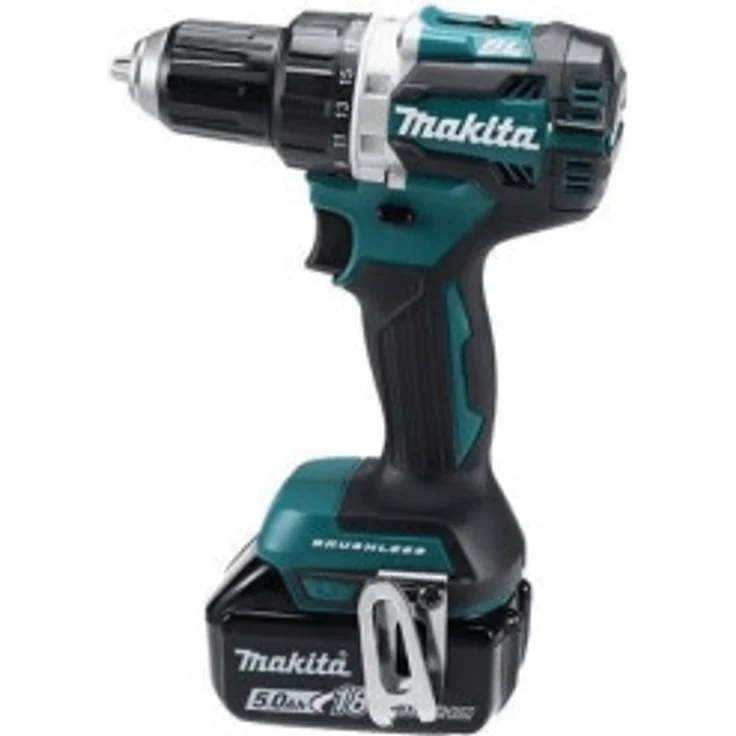 Makita DDF482 Akku-Bohrschrauber 18 V, 2-Gang, Schnellspannbohrfutter inkl.1x Akku 3 Ah und Ladegerät ohne Makpac – Bild 2