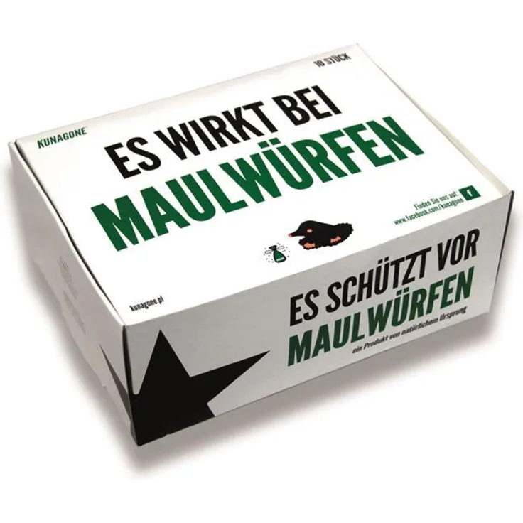 Maulwurfabwehr aus Tierhaaren 10er Pack