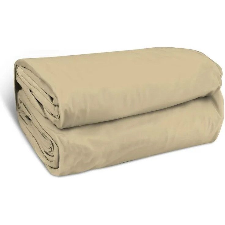 Trend Pool Innenhülle KB Achteck länglich Holzpool 5610x3500x1212mm, 0,8mm, sand