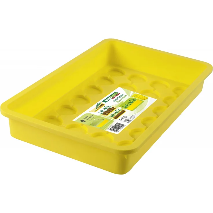 Windhager Aussaat-Schale 38 x 24 x 6 cm, gelb