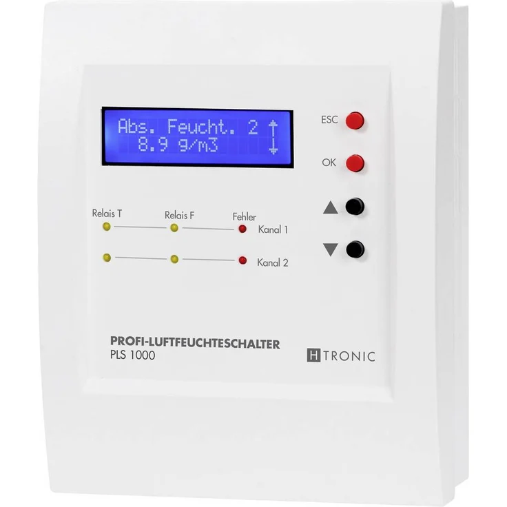 H-Tronic Profi-Luftfeuchteschalter PLS 1000 mit 2 Sensoren – Bild 1