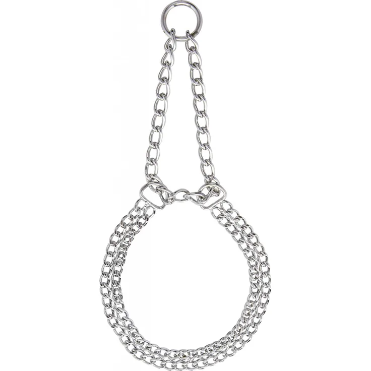 Nobby Kettenwürger zweireihig chrom L: 50 cm Ø 2,5 mm  Größe S-M