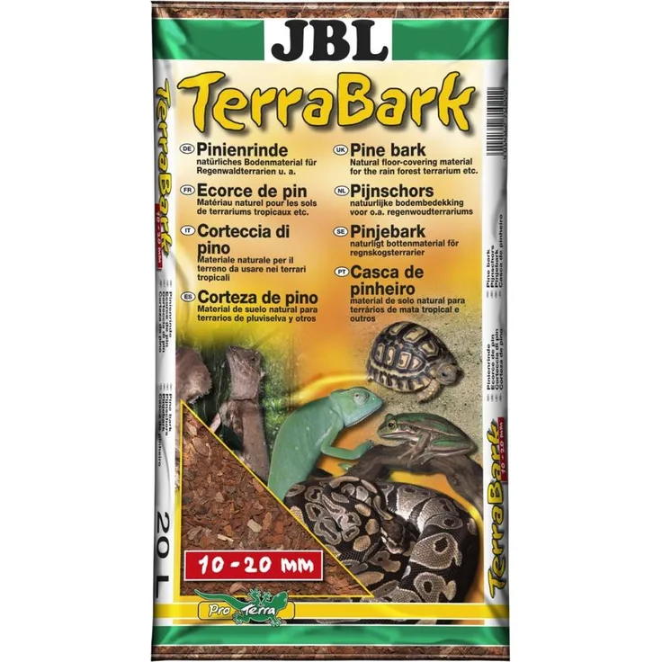 JBL TerraBark Bodensubstrat für Wald- und Regenwaldterrarien