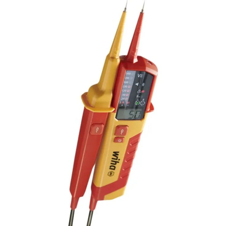 Wiha Spannungsprüfer - Durchgangsprüfer - 0,5 - 1000 V AC - CAT IV - 45217