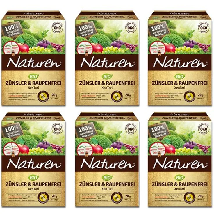 NATUREN Bio Zünsler & Raupenfrei XenTari 120 g