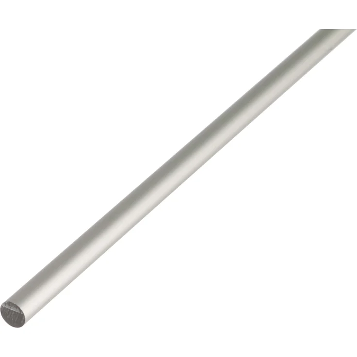 Alberts Rundstange | Aluminium, silberfarbig eloxiert | 1000 x 6 mm 
(473327) – Bild 2