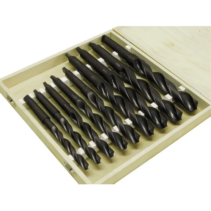 Holzmann Spiralbohrsatz 24-31,5mm MK3/HSS/10tlg SPSMK3