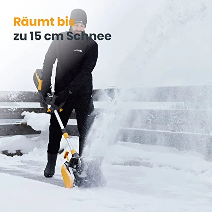 Stiga Akku-Schneefräse ST 300e, Arbeitsbreite 30 cm, inklusive Akku und Ladegerät – Bild 6