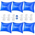 Monzana Poolkissen bis -20°C Winter XL Luftkissen XXL inkl. Seil PVC Doppelnaht Sicherheitsventil Ösen Pool Abdeckung Überwinterung - Preisvergleich