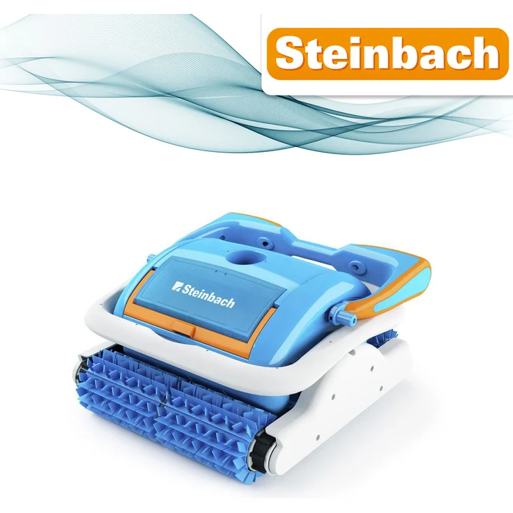 Steinbach Poolrunner Poolroboter APPcontrol - vollautomatischer Schwimmbadreiniger für Boden und Wände 20 m³/h Filterleistung – Bild 3