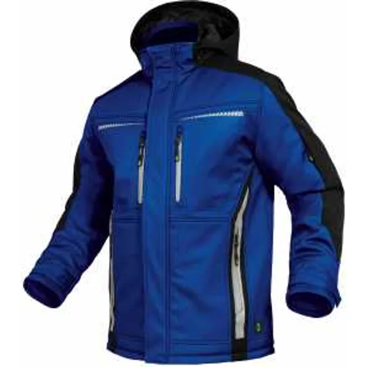 Leibwächter Winter-Softshelljacke Flex-Line FLEXI20 Gr. 3XL kornblau-schwarz