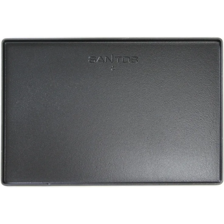 SANTOS Wende-Grillplatte Gusseisen für Weber Spirit 200, 44,2 x 26,4 cm