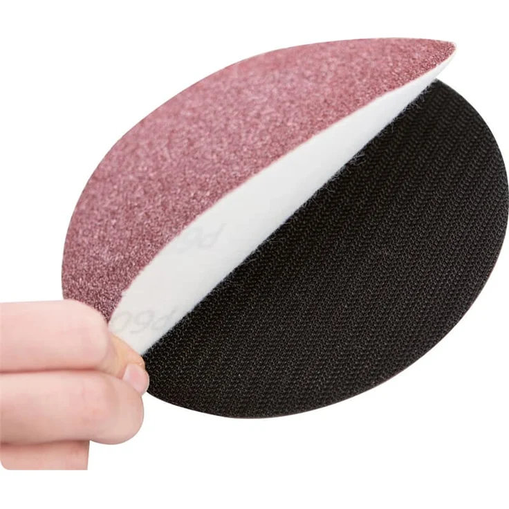 Scheppach Druckluft Exzenterschleifer 6" Arbeitsdruck 6,3 bar, Schleifteller-Ø 150mm, Luftbedarf-Ø93,4 L/min, 5x Schleifpapier Körnung 60, 80, 100, 120, 150mm, 1x Öl-Fläschchen – Bild 3