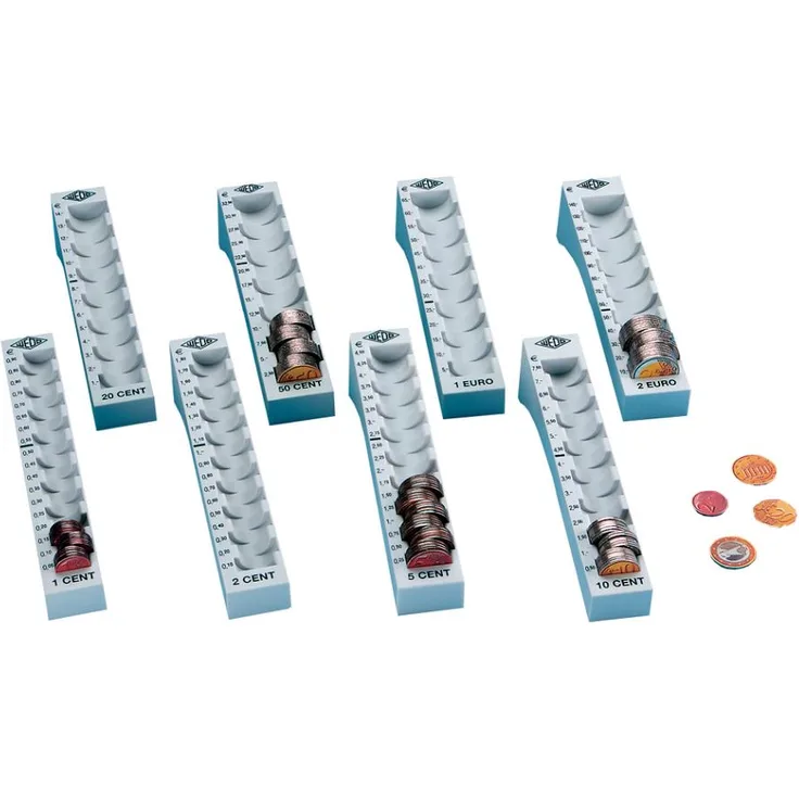 WEDO Münzrille für 20 Cent, lichtgrau