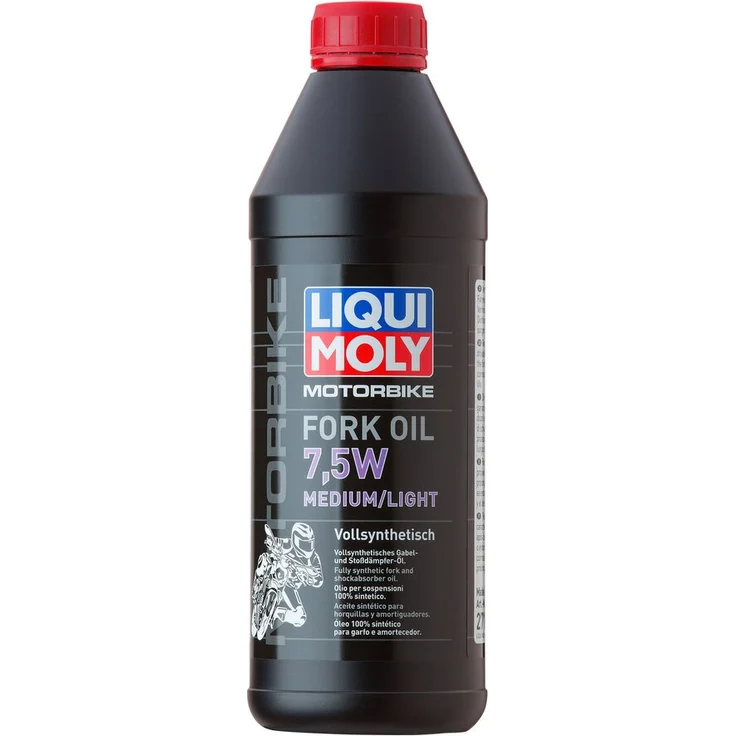 LIQUI MOLY Motorbike Fork Oil 7,5W medium/light 2719 Motorrad Gabelöl Öl 1 Liter – Bild 1
