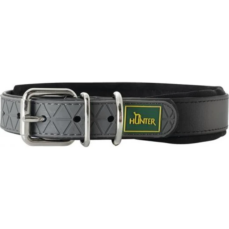Hunter Hunde-Halsband Convenience schwarz L-XL – Bild 1
