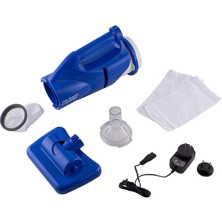 Water Tech POOL BLASTER Catfish batteriebetriebener wiederaufladbarer Staubsauger für Schwimmbad und Spa, Handsauger mit Saugkopfbreite 19cm – Bild 2
