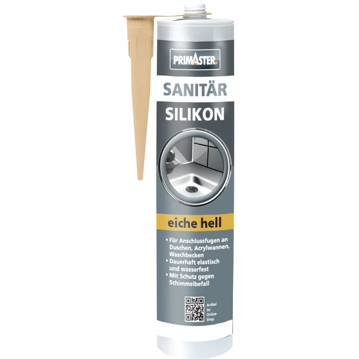 Primaster Sanitär Silikon eiche hell 310 ml