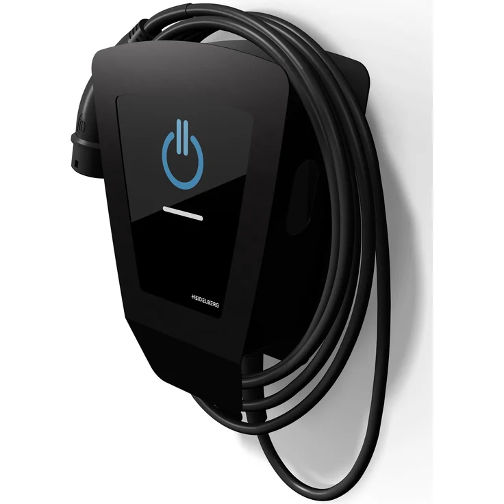 Heidelberg AMPERFIED Smarte Wallbox schwarz Typ 2 Stecker 11 kW 230 V – Bild 1
