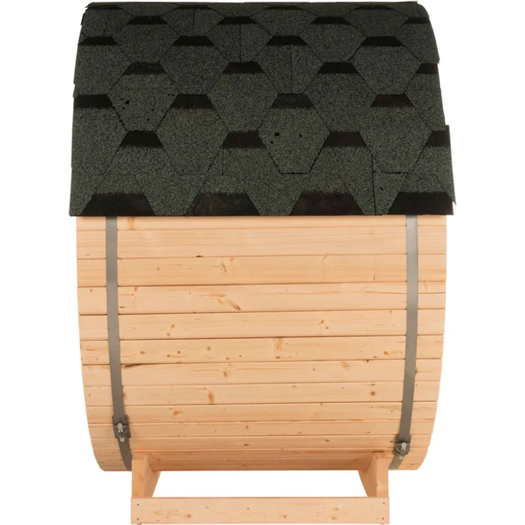 HOME DELUXE Outdoor Fasssauna LAHTI - M, 185 x 120 x 185 cm – Bild 5