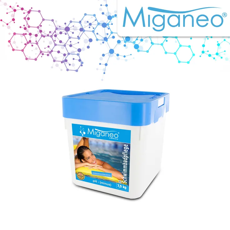 Miganeo® 7,5kg Ph-Minus Granulat für Pool - Ph Senker