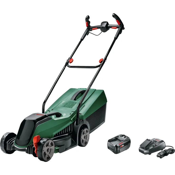 Bosch City Mower 18V-32-300 06008B9A07 Power for All 18V Akku-Rasenmäher mit Akku mit Ladegerät