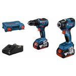Bosch Professional Kombi-Set Schlagschrauber GDR 18V-200 + Bohrschrauber GSR 18V-55