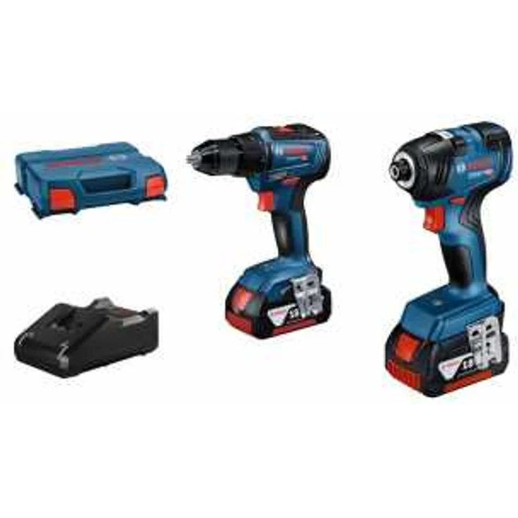 Bosch Professional Kombi-Set Schlagschrauber GDR 18V-200 + Bohrschrauber GSR 18V-55 – Bild 1