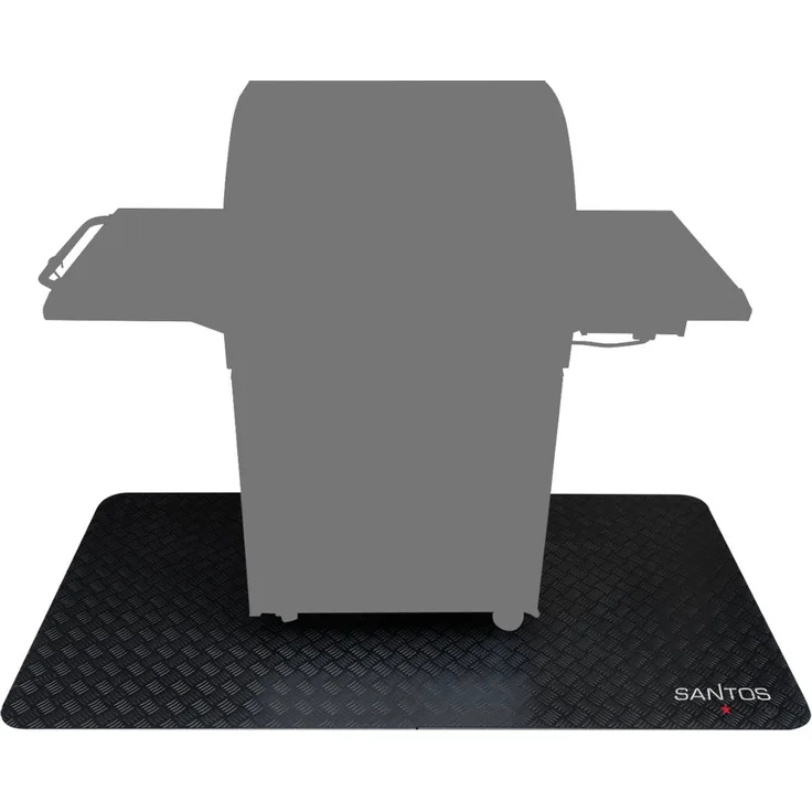 SANTOS Grillmatte Bodenschutz 190 x 100 cm