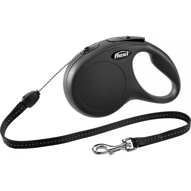 Flexi Hundeleine New Classic S Länge: 8 m, schwarz – Bild 1