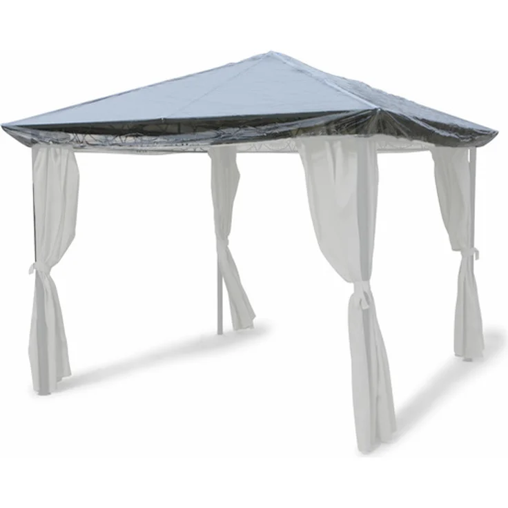 Grasekamp Schutzhaube 3 x 4 m für Pavillon Abdeckplane Plane Regenschutz