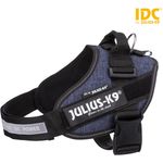Julius-K9® IDC Powergeschirr Gr. 0 bis XXL jeans Gr. 0 (M-L)