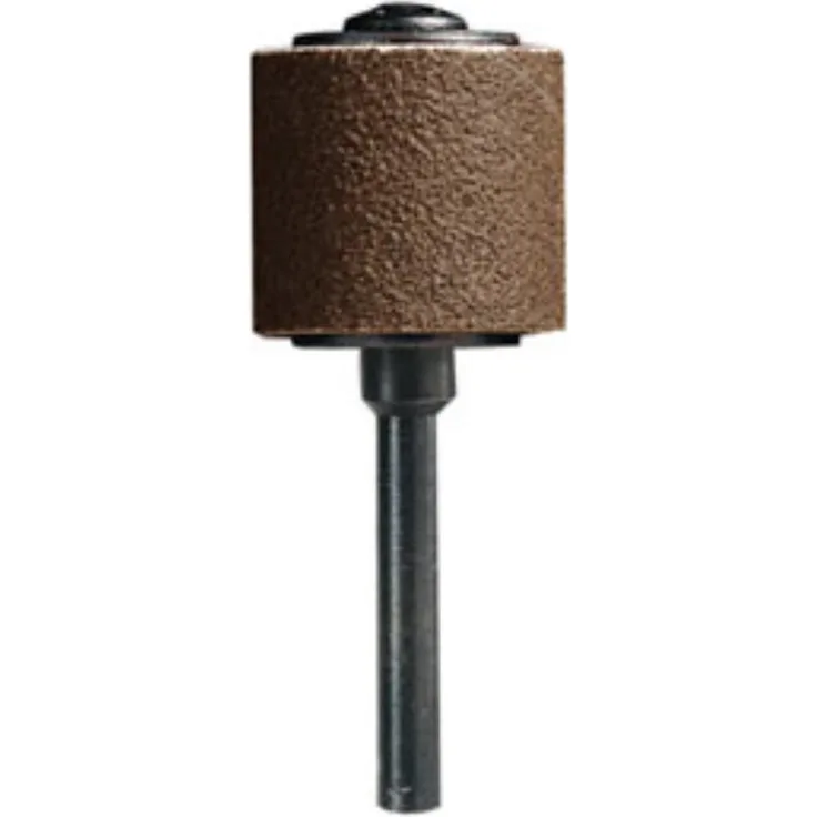 Dremel 2615040732 Schleifstift, Körnung: 60, Schaft 13 mm, Drehstift und Schleifband, Braun