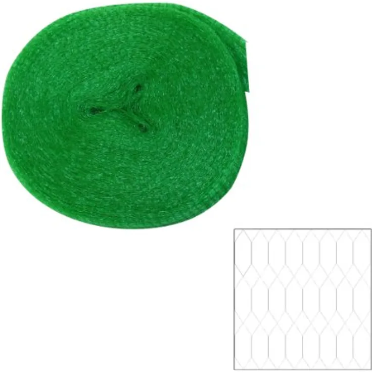 XCLOU GARDEN Vogelschutznetz, Vogelnetz, grün, 8 x 8 m, Masche 8 x 8 mm