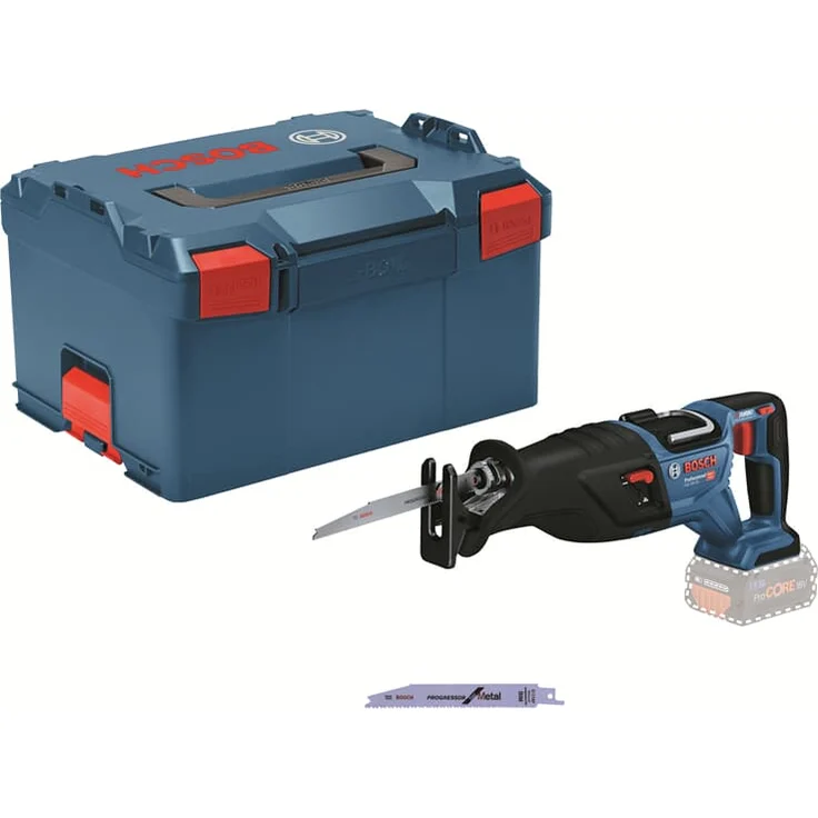 Bosch Professional GSA 18V-28 Akku-Säbelsäge BITURBO 1100 W ohne Akku und Ladegerät, mit L-BOXX – Bild 1