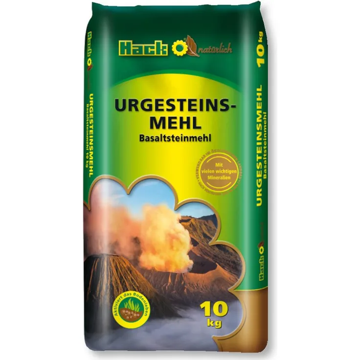 HACK Urgesteinsmehl Basalt, 10 kg