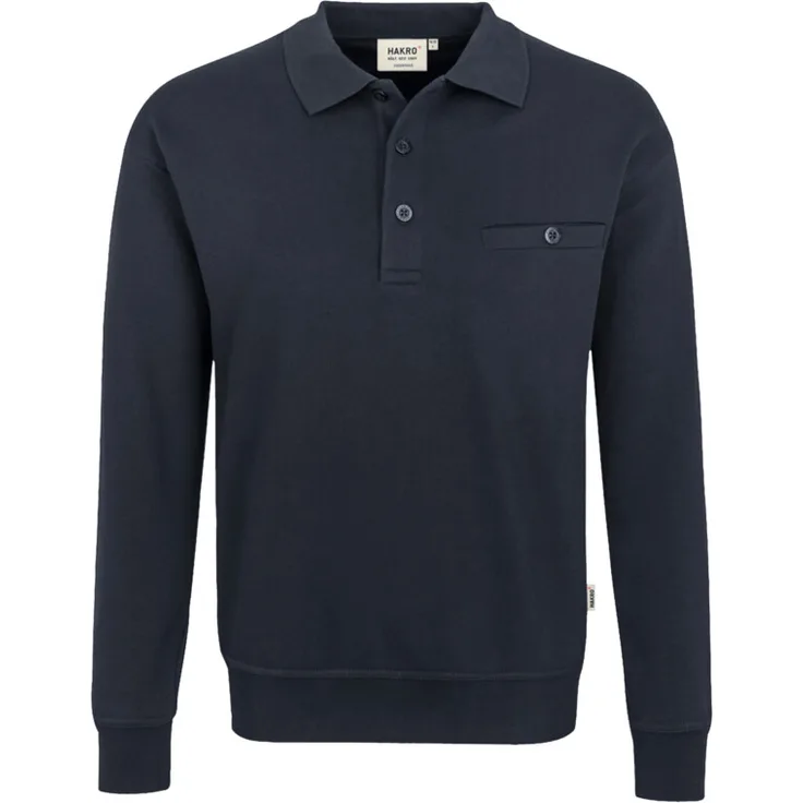 HAKRO Pocket-Sweatshirt Premium 457, tinte, XL